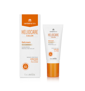 HELIOCARE Color GelCream SPF50 Light - Солнцезащитный гель с SPF 50, 50 мл